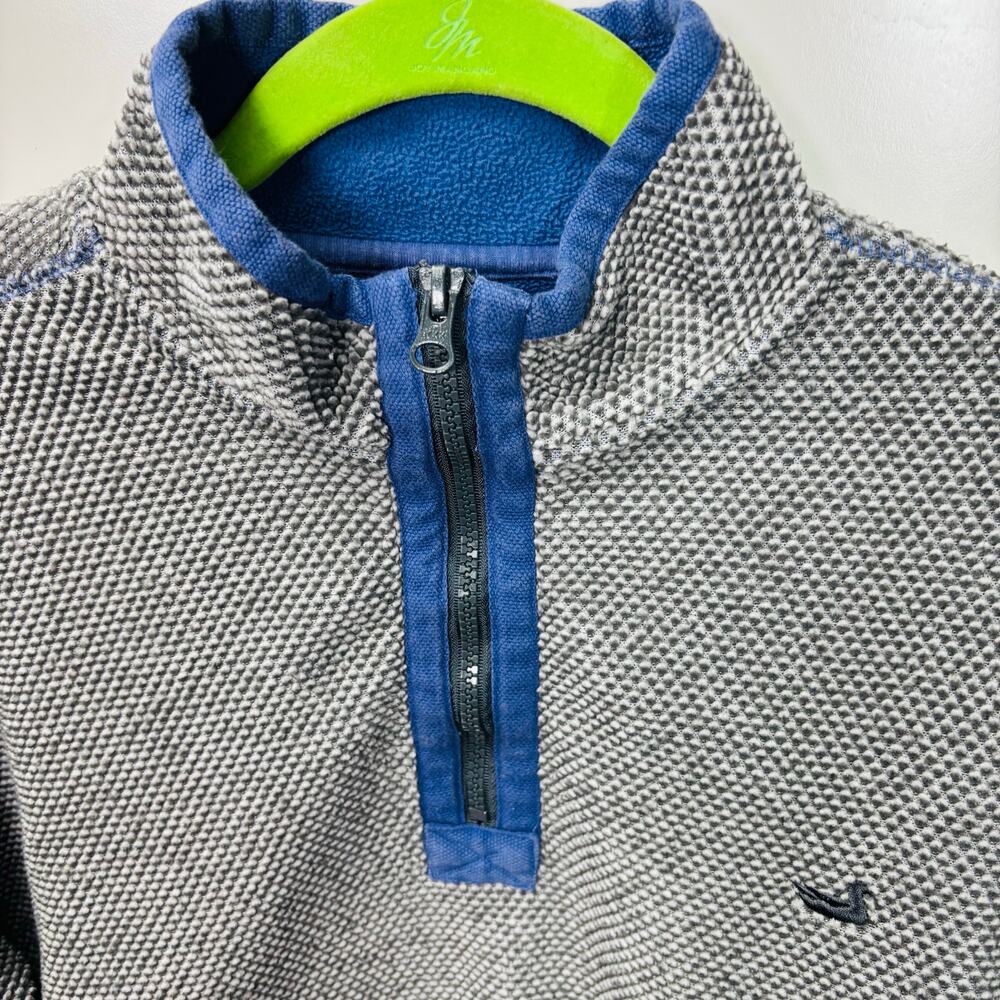 Men’s Southern Marsh HIGHLAND ALPACA PULLOVER Gray/Blue Small‎ 0304 - Picture 4 of 10